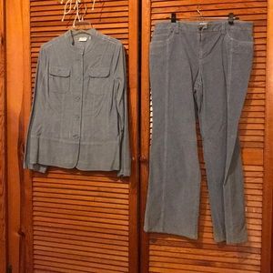 Covington Corduroy Blue Suit